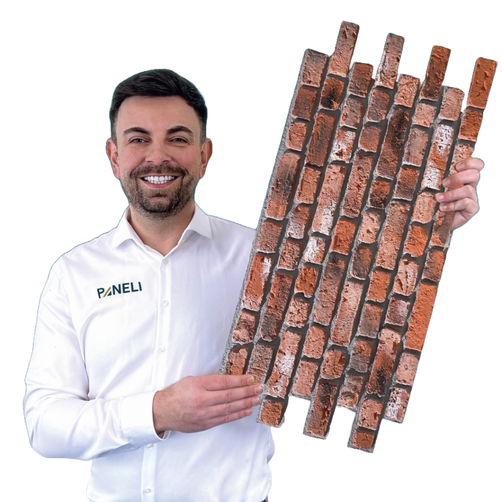 Piedra Wandpanelen Baksteenstrips