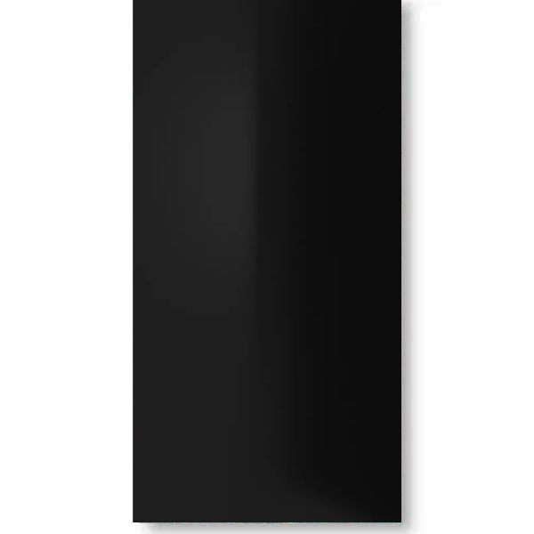 Marmer Paneel Effen ZWART Glans 260x122x0,3cm