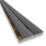 Wandpaneel Grace Antraciet element - lamelio amber