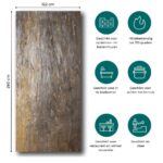 Natuursteen Wandpaneel Copper Modern