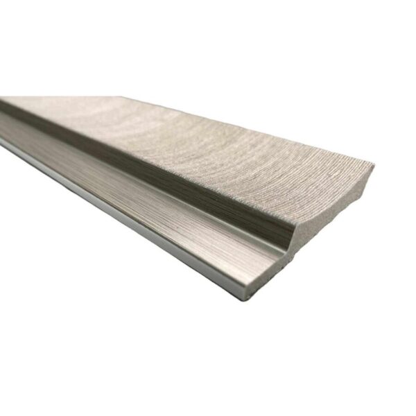 Wandpaneel Grace Grijs Eindlat Links