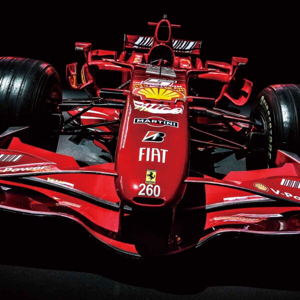 Glasschilderij Ferrari F1 80x120cm