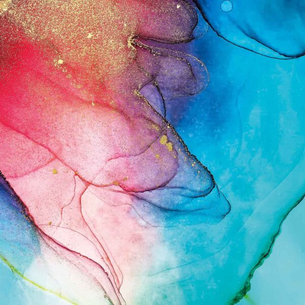 Glasschilderij Mamari Abstract 80x120cm