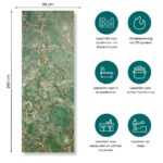 SPC Marmer Wandpaneel MAT Verde Green 260x96x0.3cm Informatie