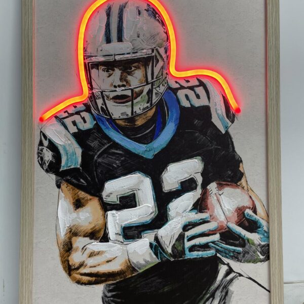 Neon Art Rugby