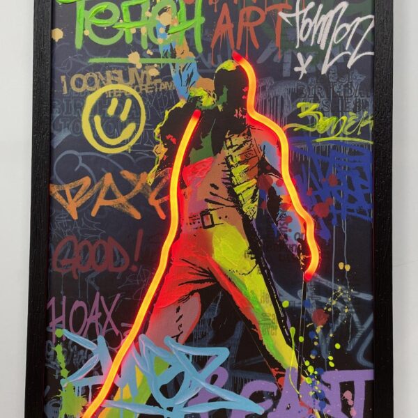 Neon Art Spray Art