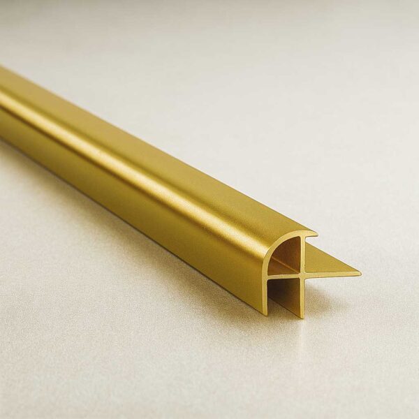 Buitenhoek profiel Goud 4 mm