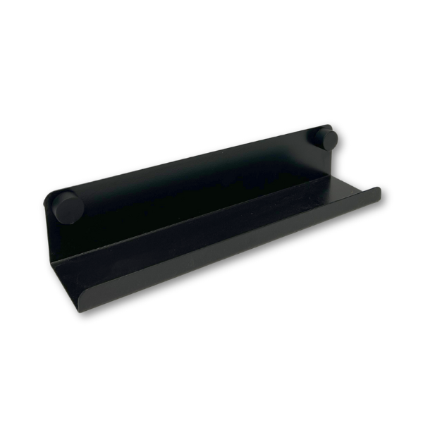 Wandplank Zwart Smal 35cm