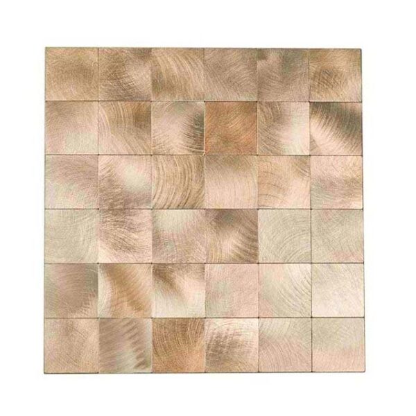 Zelfklevende Steenstrip Mozaiek BloQ Goud Brons